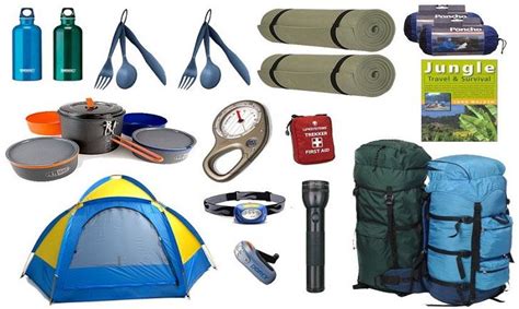Peralatan untuk pendakian Gunung Rinjani